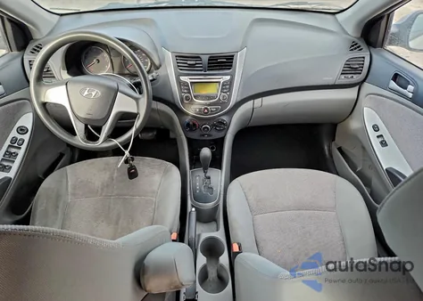 2013 Hyundai Accent Gls z USA, uszkodzony, nr VIN KMHCT4AE0DU548886